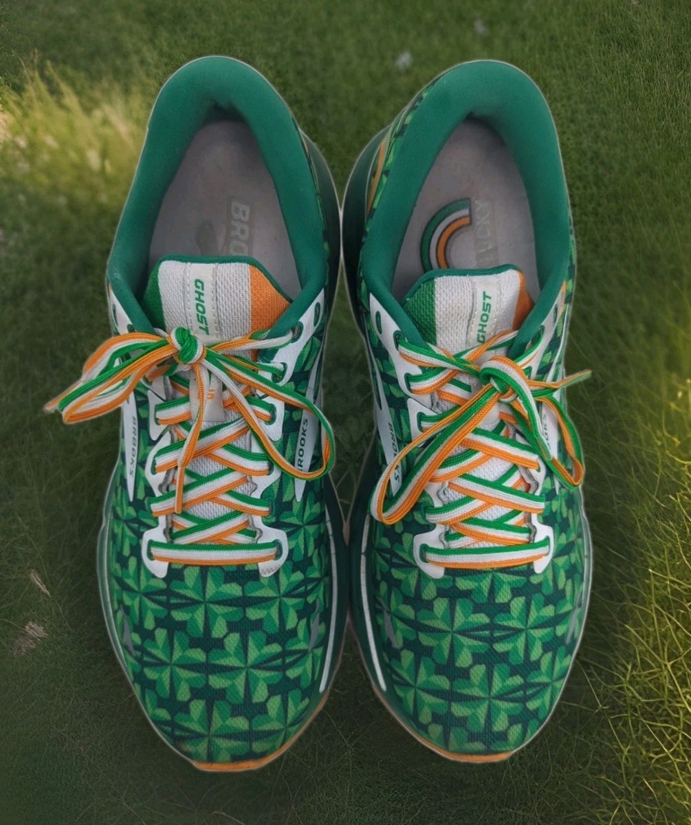Brooks Ghost 15 St. Patrick’s Day Running Shoes – Men’s Size 12 D Brooks Men main image 3