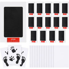 15 Set Inkless Baby Footprint and Handprint Kit, Clean Touch Ink Pad