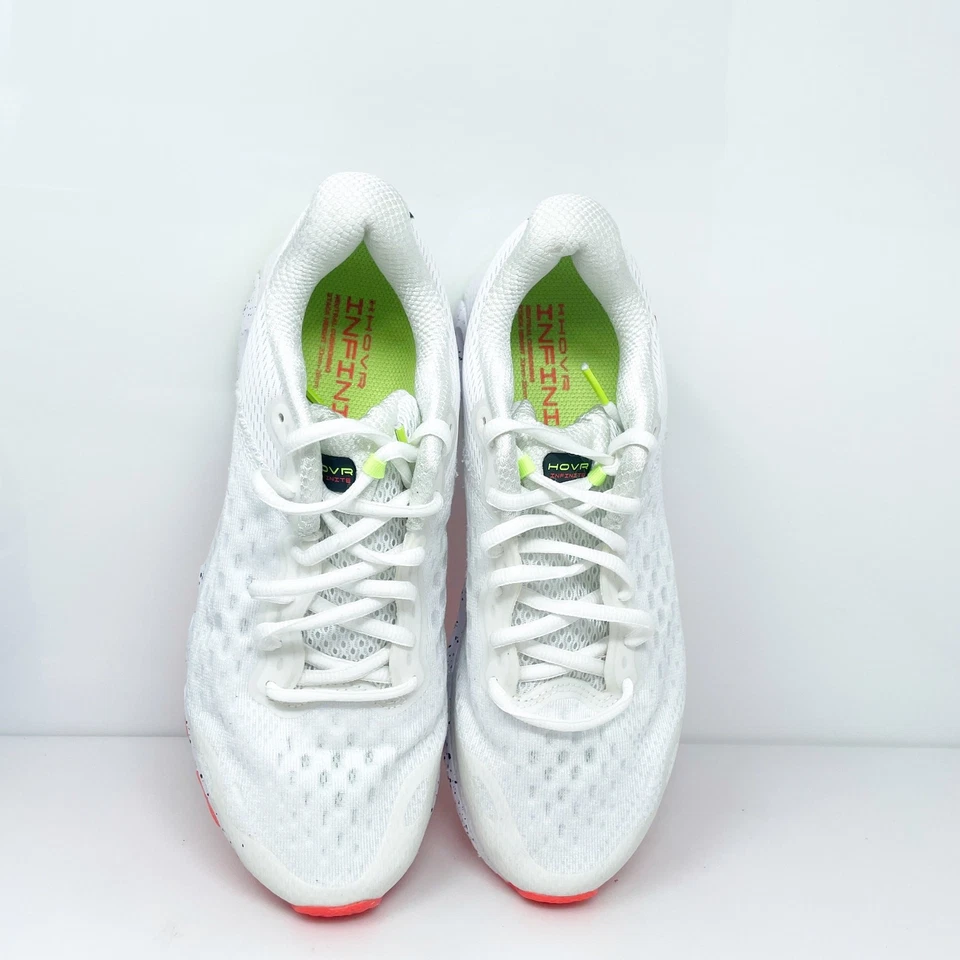 Under Armour Womens HOVR Infinite 3 3023556-109 White Running Shoes Sneaker Sz 8 - Image 4 of 4