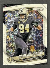 2025 Panini Prizm Cameron Jordan White Disco #199 New Orleans Saints