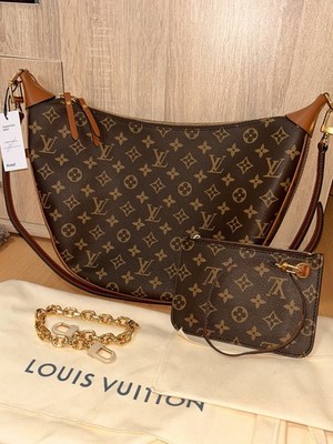 LOUIS VUITTON Loop Hobo 2way Crossbody Schultertasche M46311 Monogram Reverse LV