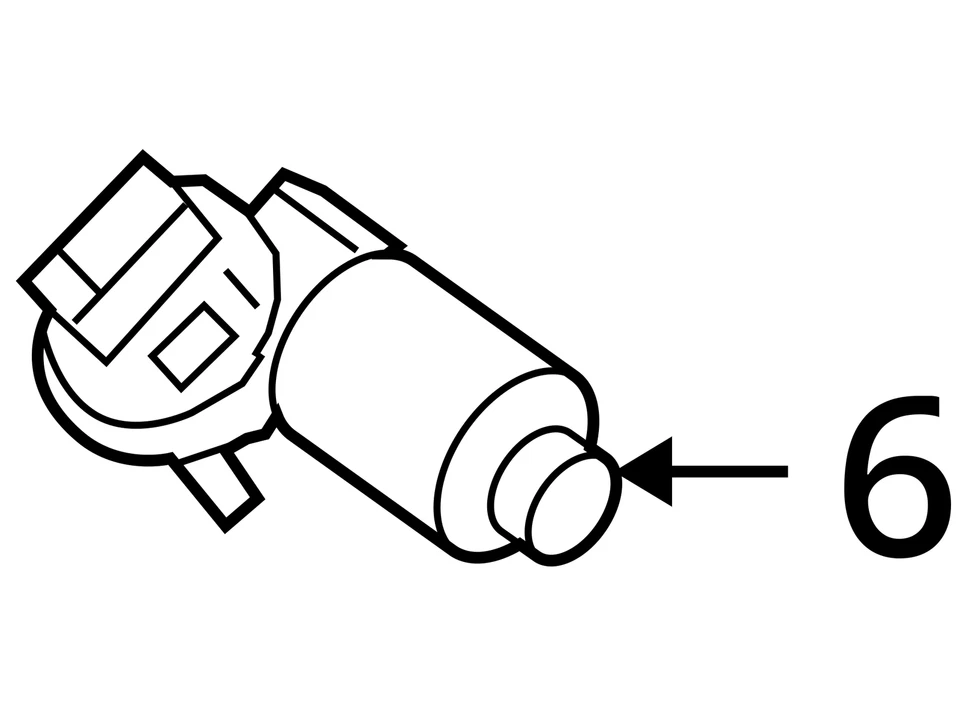 Motor limpiaparabrisas solo se adapta a 15-17 EXPEDITION 2654730 Foto 4 de 4
