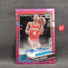 KOBE BUFKIN 2023-24 Prizm DONRUSS OPTIC - - Rated Rookie Auto Pink Raser 77/79