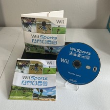 Nintendo Wii 2006 Sports Game In Cardboard Sleeve W/ Manual CIB