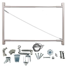Adjust-A-Gate Steel Frame Gate Kit, 36"-72" Wide Opening Up To 6' High(Open Box)