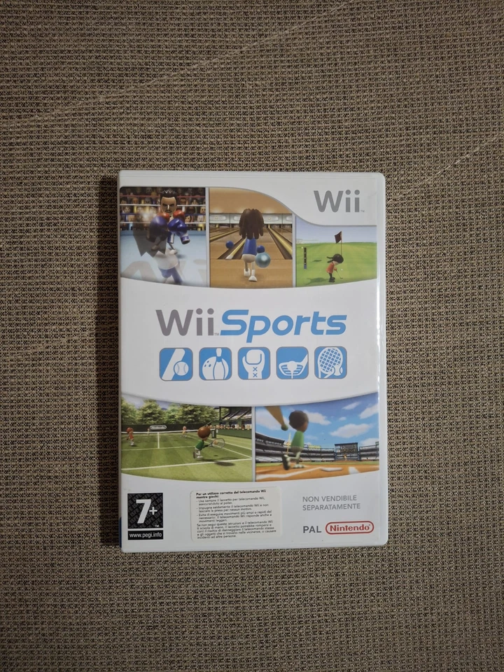 Nintendo WII SPORTS gioco Originale Italiano Pal per console Nintendo Wii, foto 1 di 3