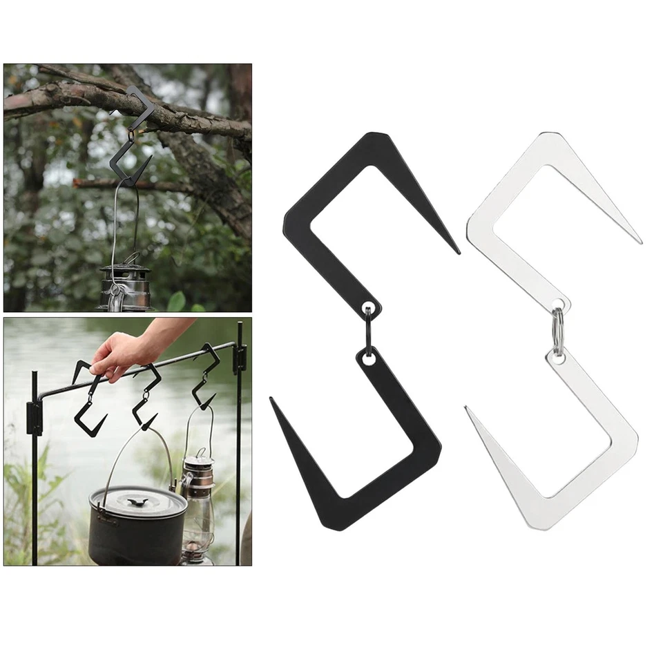 MARKENLOS Großer S-Haken Langlebige, feste S-förmige Hängehaken,