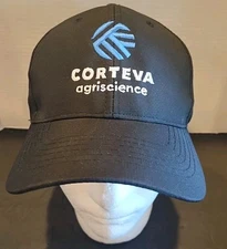 Corteva Agriscience Black & Blue Logo Snapback Hat Cap