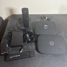 Ooma Telo VoIP Home Phone System  1 HD3 Cordless Handset  Extras