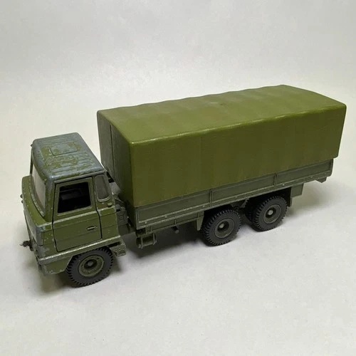 Dinky 668 Foden Army Truck Military Green Diecast Vintage Toy 1976