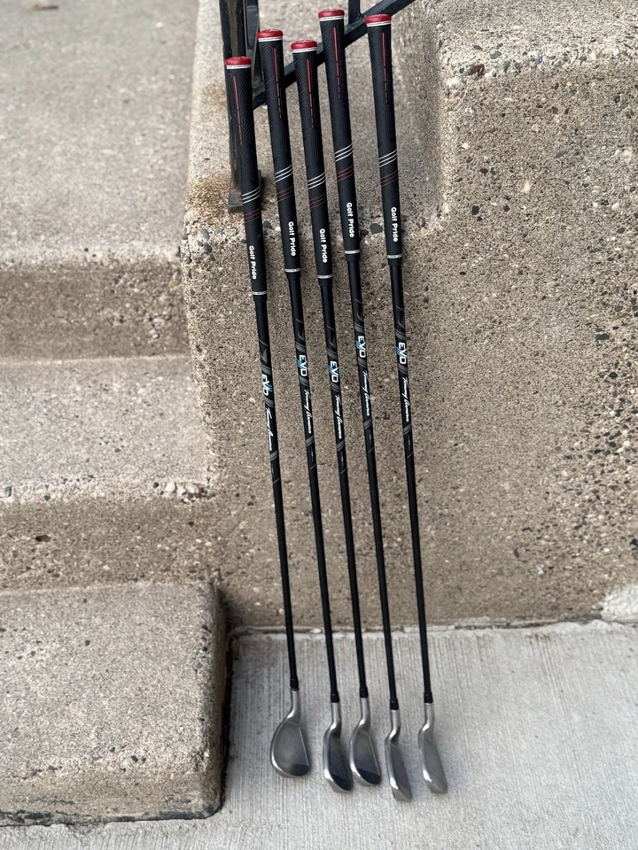  Tommy Armour EVO Stainless R Flex Golf Graphite 6, 7, 8, 9, S Iron Set Great S - Image 2 of 4