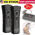 2PCS Ultrasonic Anti Dog Barking Trainer Electronic Pet Deterrent Repeller Tools