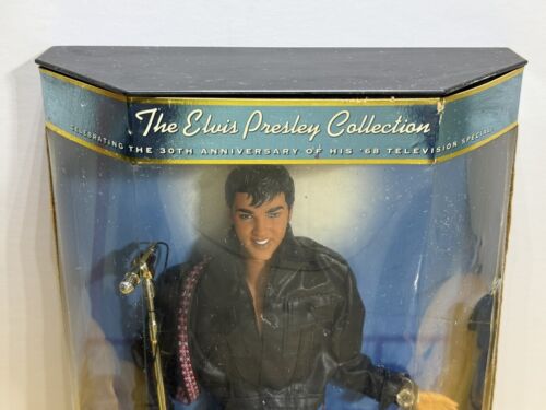 Barbie Elvis Presley Collection 30th Anniversary of '68 TV Special Doll 1998 NEW - Picture 2 of 14