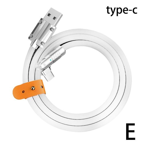 120W Super Schnellladekabel Metall Zink Legierung Micro USB Typ-C Ladegerät 2025 - Zdjęcie 13 z 17