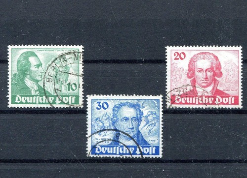 Berlin Nr. 61 - 63 gest. Goethe (#84406)