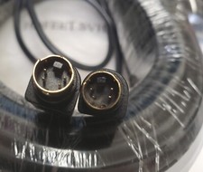 S. VIDEO CABLE M/M 100 FT S-VHS CABLE 4 PIN / 4 PIN MALE / MALE GOLD PLATE NEW