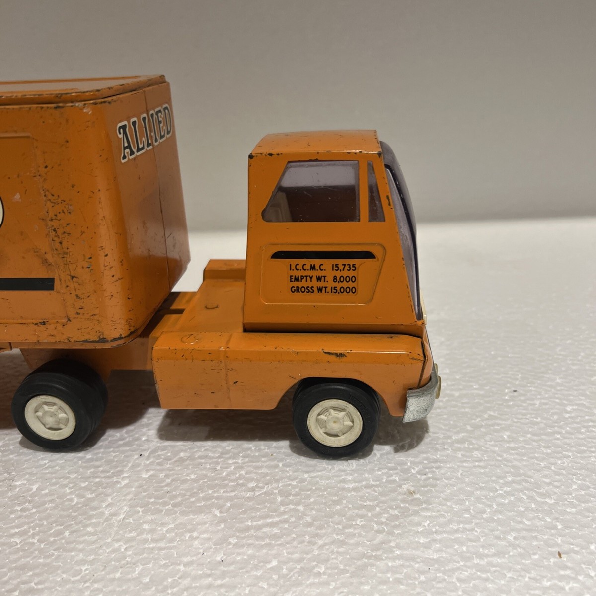 Tonka社製 ALLIED VAN LINES トラック 大型モデルカー Vintage TONKA Allied Van Lines Moving Truck Tractor Trailer Semi