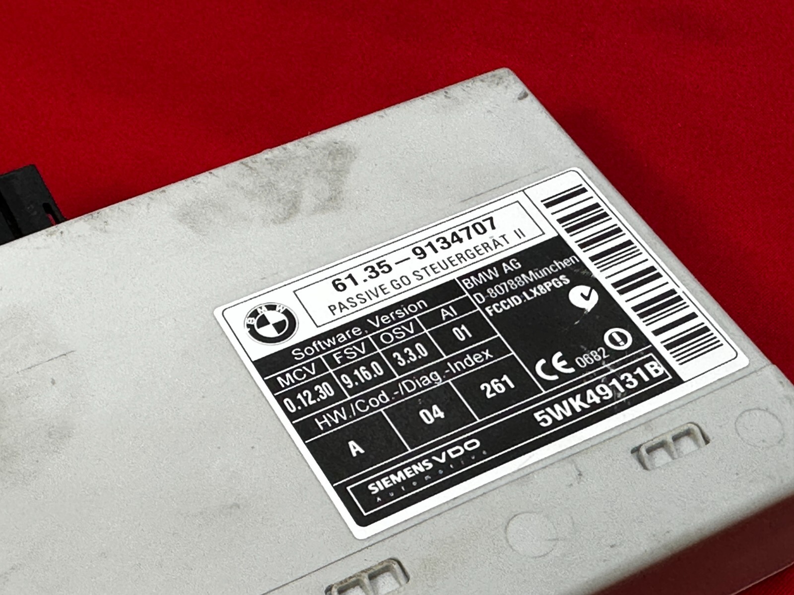 BMW E60 E63 E70 5/6 Series X5 X6 Keyless Entry Passive Go Control