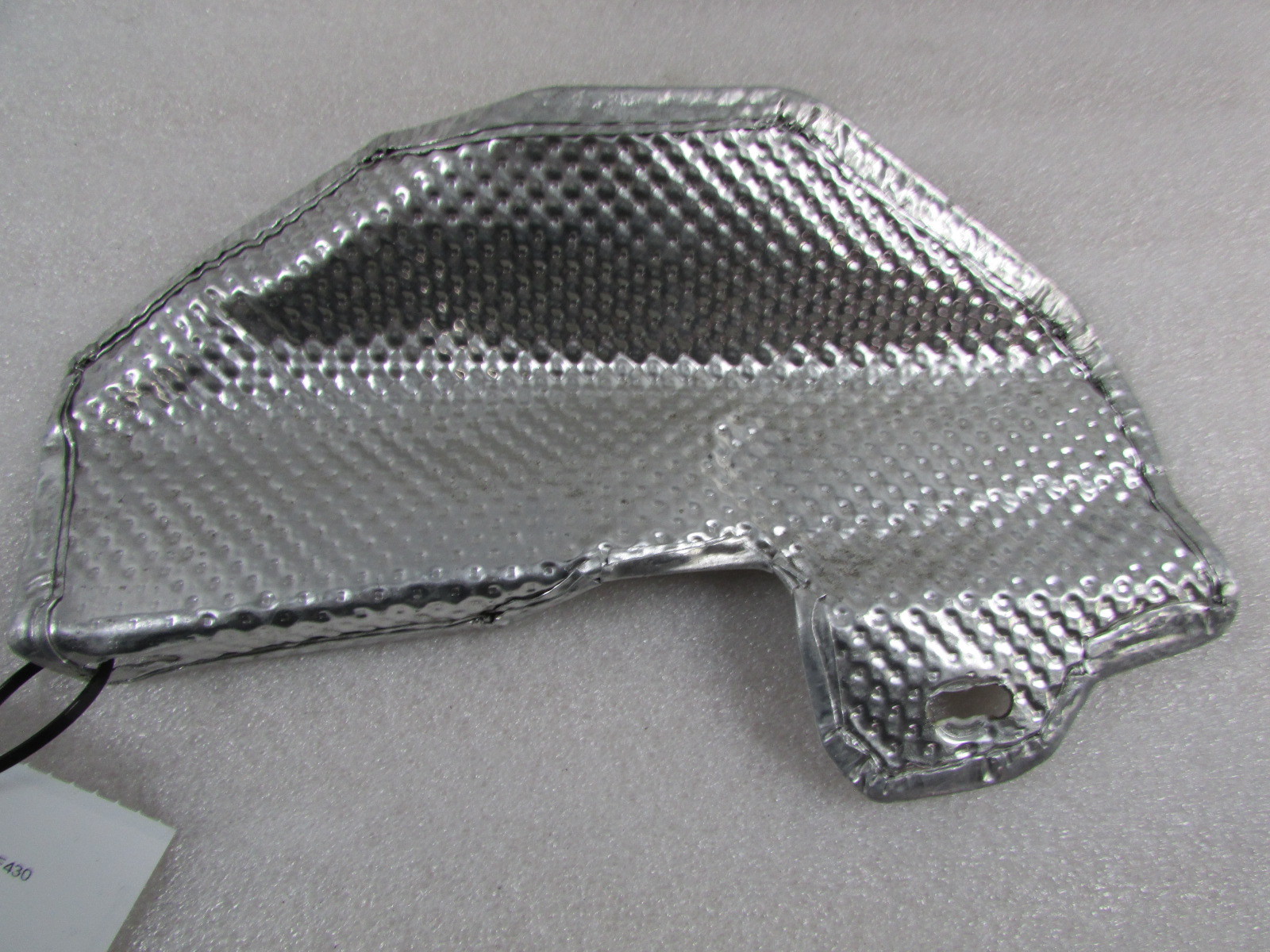 Ferrari F430, RH, Right Lower Fuel Hose Heat Shield, Used, P/N 188471