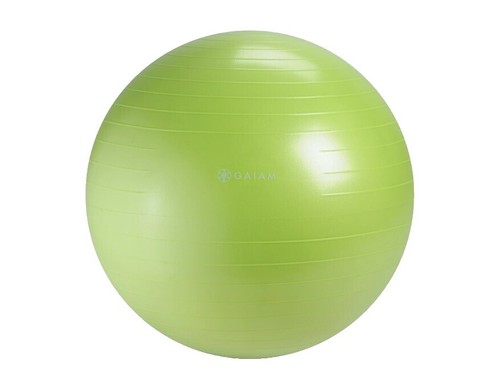 Médecine-ball Gaiam 8 Lb (3,6 Kg) à Double Poignée – Matériel De Fitness Noir