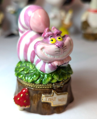 Disney Cheshire Cat Hinged Box   Kato Kogei Limited Edition 0741/1200