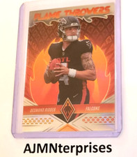 Desmond Ridder Flame Throwers Holo 2022 Phoenix Rookie Falcons 