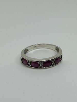 925 Sterling Silber Ringe M1/2