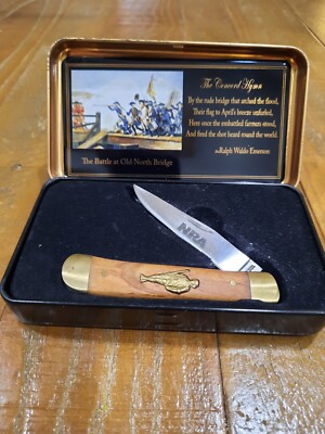 2011 National Rifle Association 140th Anniversary Tribute Knife w