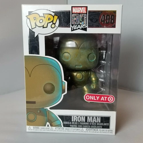 Figura de vinilo G5 Funko Pop Marvel Target exclusiva de Iron Man 498