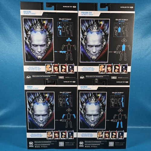 McFarlane Poison Ivy Batgirl Clooney Batman & Robin BAF Mr Freeze Set Bundle - Picture 2 of 15