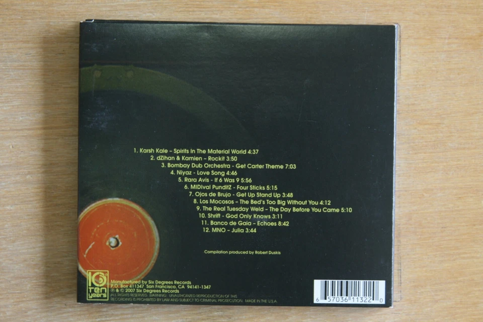 Backspin: A Six Degrees Ten Year Anniversary Project (Box C791) - image 3 of 3