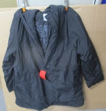 Camel Crown Men's Size 3XL Black Long Winter Warm Parka Jacket with Hood 