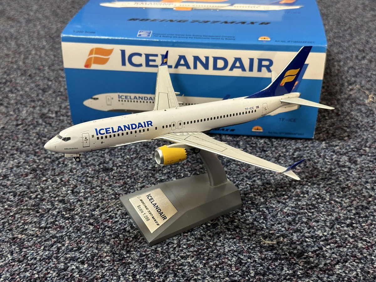 1/200 Gemini200 / ICELANDAIR アイスランド航空 BOEING 737 MAX 8 旅客機