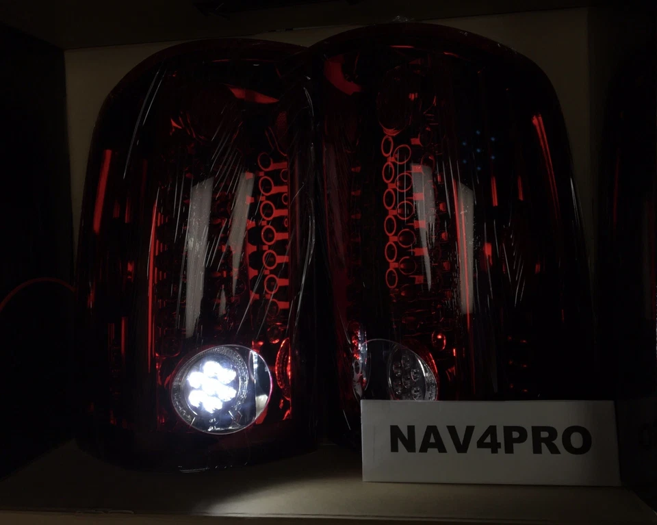 NEW 2007-2013 FOR GMC Sierra 1500 | 2500HD | 3500HD LED Tail Light Pair #NB9 - Image 4 of 4