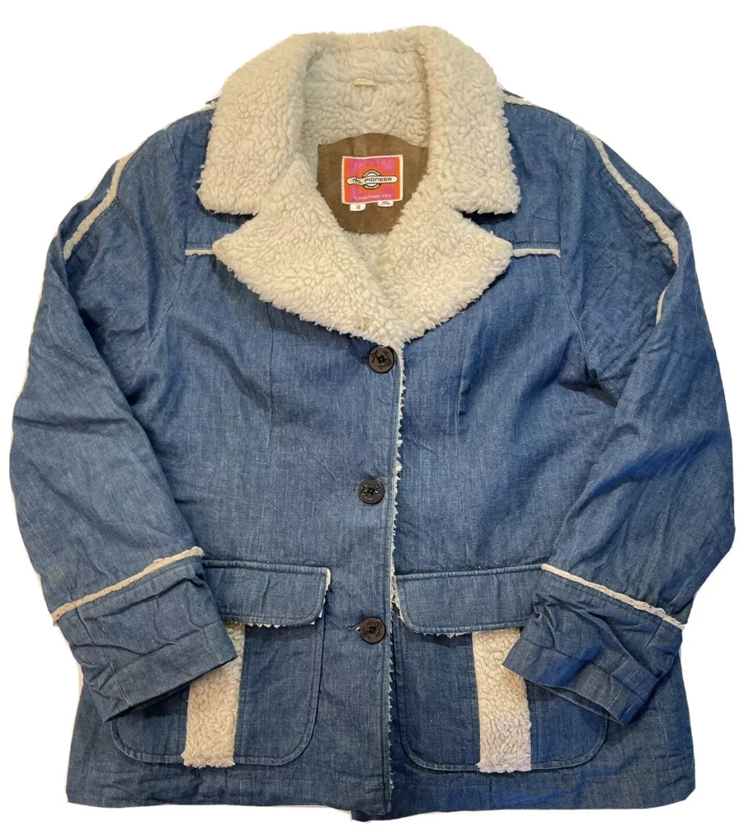 Denim ranch coat cheap