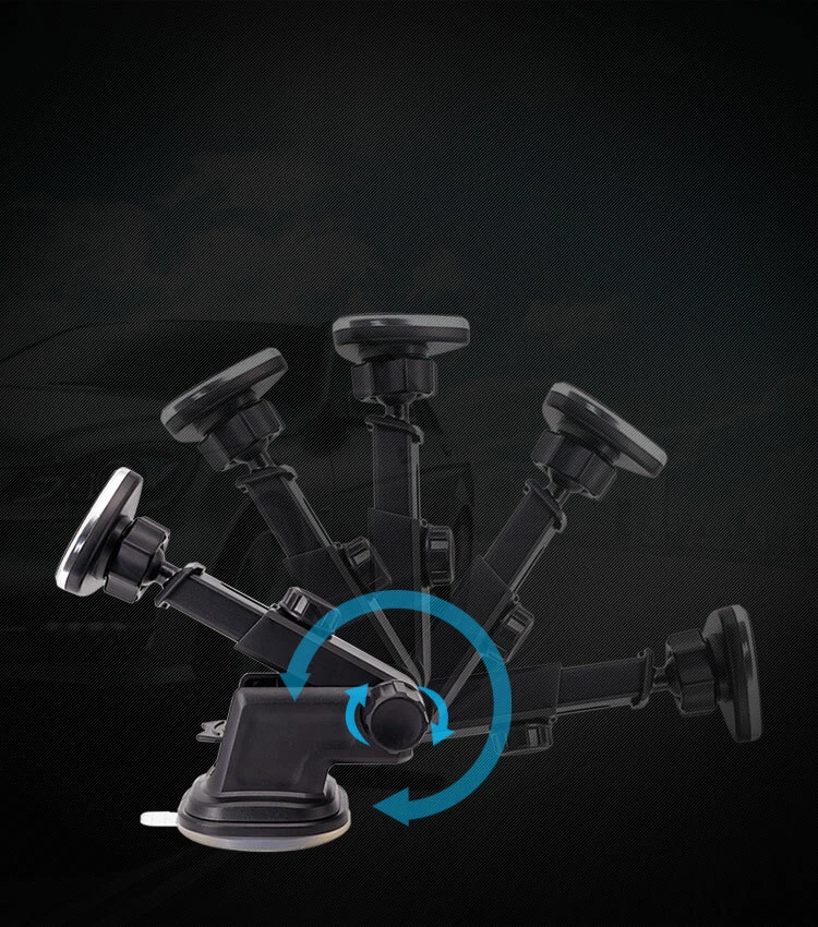 360°Car Holder Windshield Dashboard Magnetic Mount Bracket For Cell Phone iPhone - Image 3 of 4