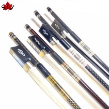 4 different materials Pro new light carbon fiber 4/4 violin fiddle bow