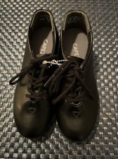 Capezio Kids Sz 11M Teletone Tap 443C Black Matte K9 65