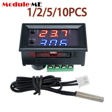 1-10PCS DC12V W1209WK Digital Thermostat Temperature Control + NTC 10K Sensor