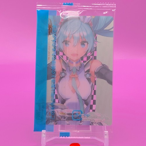 Hatsune Miku GT Project Good Smile Racing Card 2013 Unopened Japanese Anime F/S - Picture 2 of 2