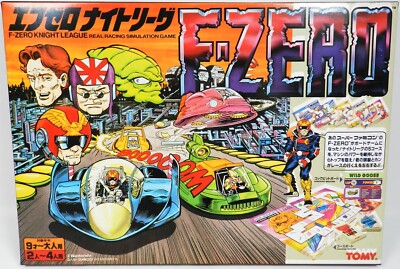 Tomy Board Game F-Zero Night League Captain Falcon Legend REAL RACING  SIMULATION