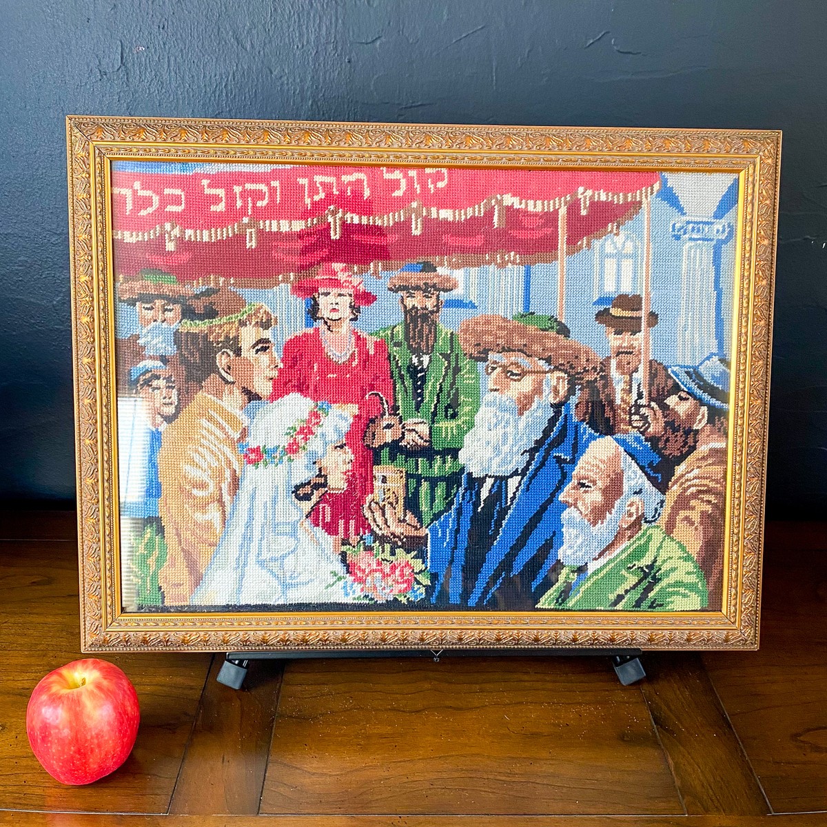 フランスアート　額縁セット　NEEDLEPOINT Vintage s-l1200.jpg