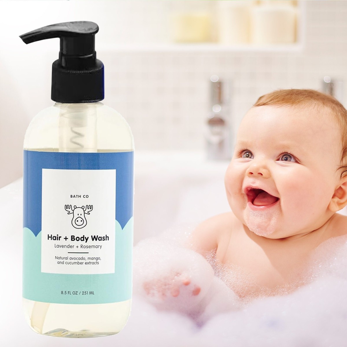 Tubby Todd Bath Co Tubby Todd Hair Duo Baby Shampoo