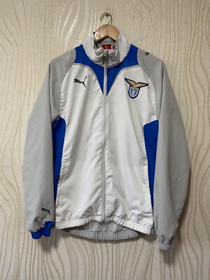 LAZIO 2008 2009 FOOTBALL SOCCER TRACK JACKET PUMA sz S MEN | eBay