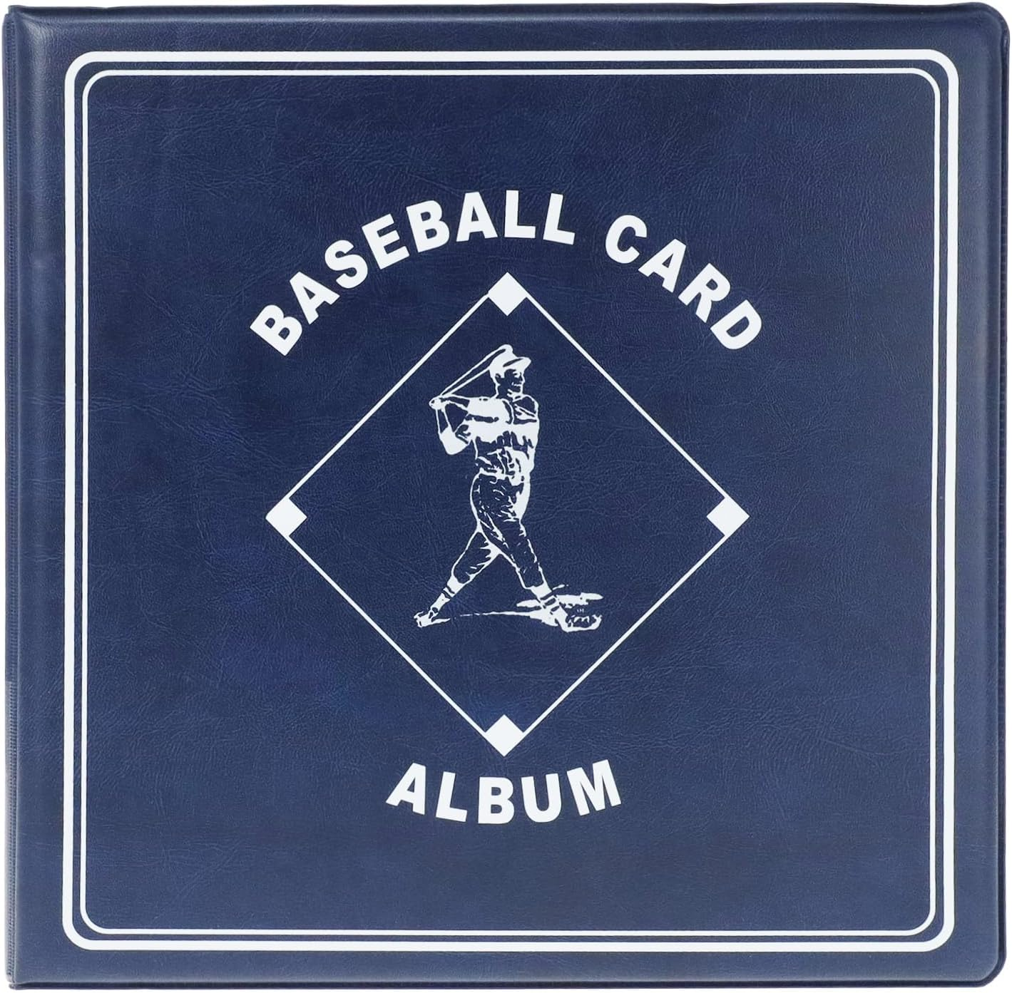 3 Inch D-Ring Baseball Card Binder for Trading and Display-image