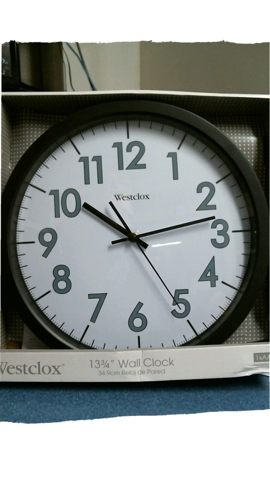 Westclox 32067, 13 3/4" Wall Clock, FREE SHIPPING