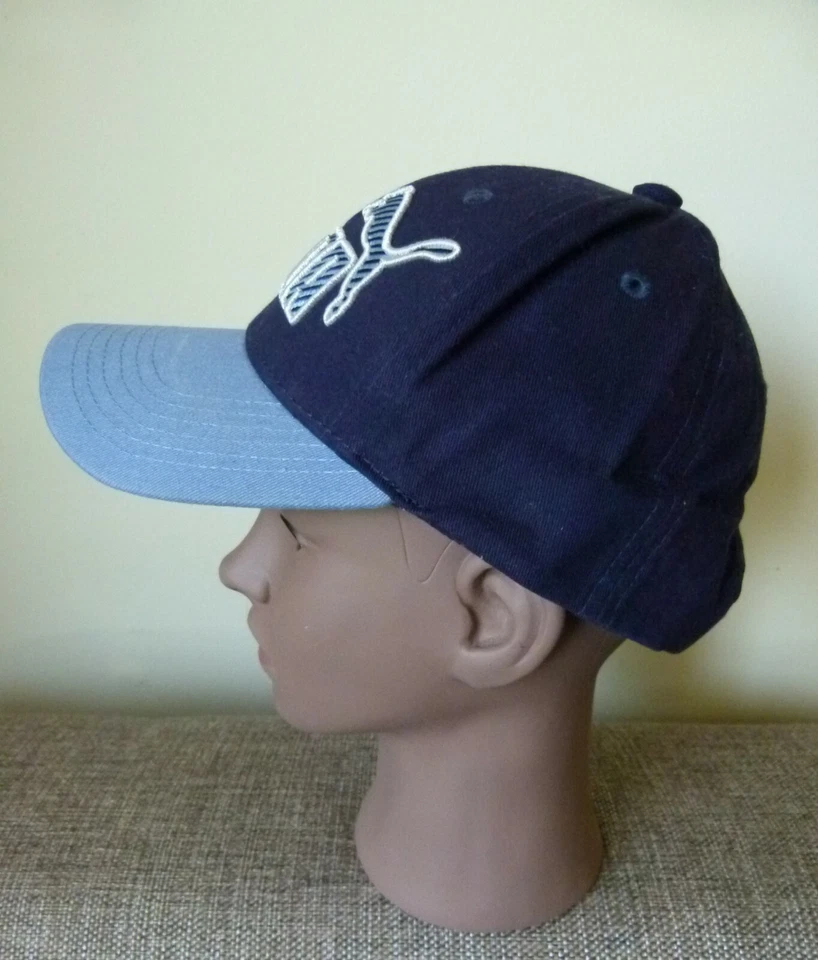 Puma мальчика синий бейсболки бейсбольная кепка шляпа хлопок молодежи один размер - Изображение 4 из 4