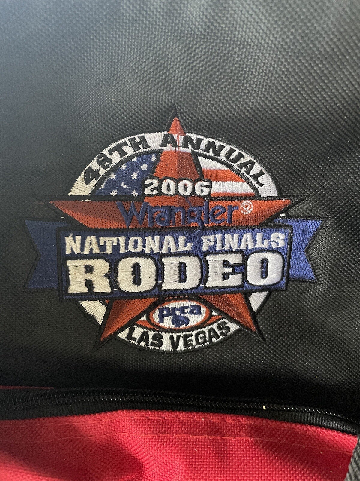 Justin Boots NFR PRCA Rodeo Wrangler 2006 Las Vegas BOOT DUFFLE Bag eBay