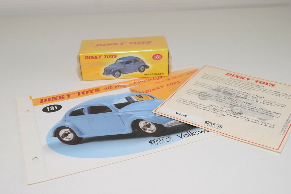 Dinky Toys 1:43 - Voiture miniature - 181 Volkswagen - En boîte