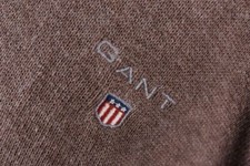 Gant Supercombed Cotton V Neck Classic Jumper Size XL